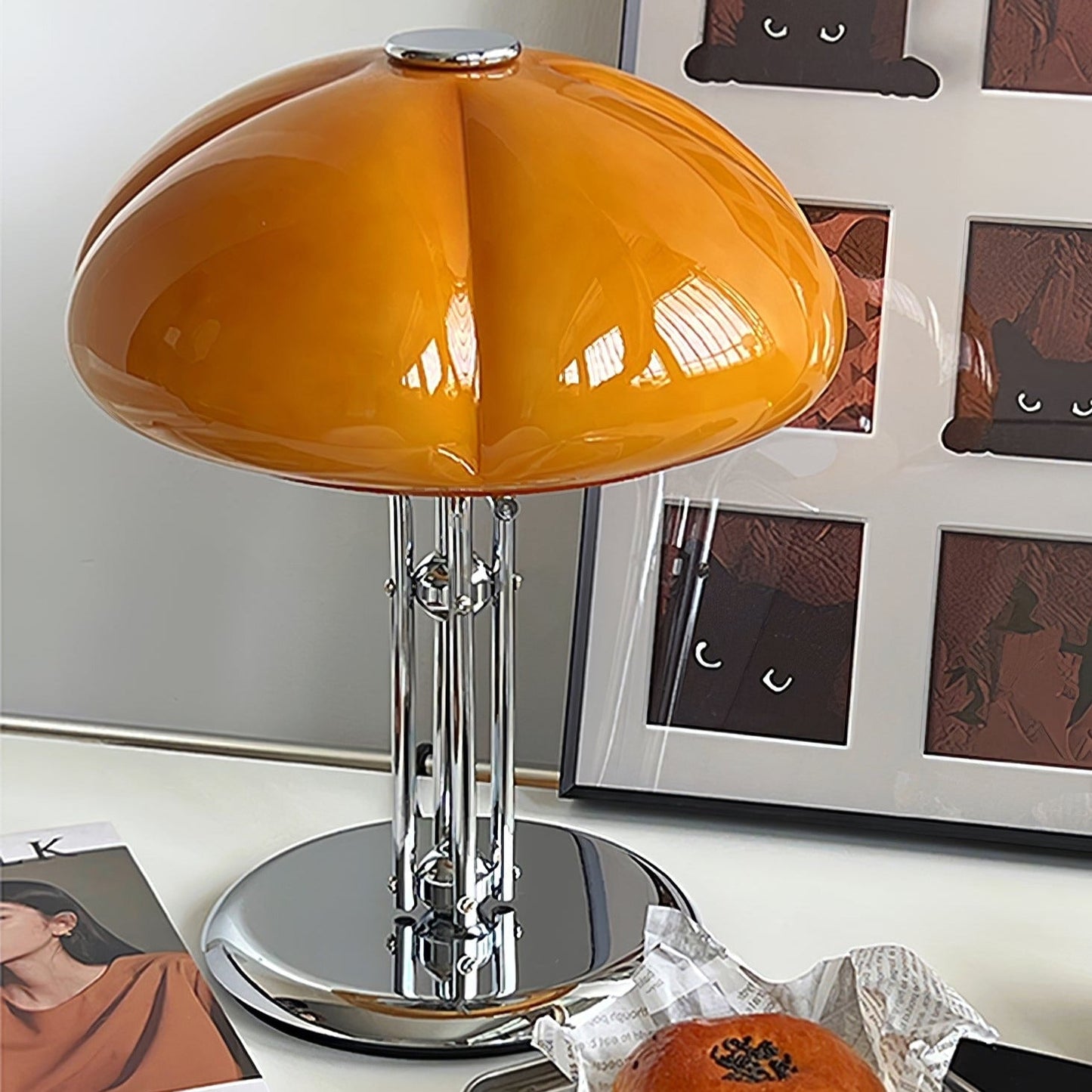 Noemi – Kreative Kürbis-Tischlampe