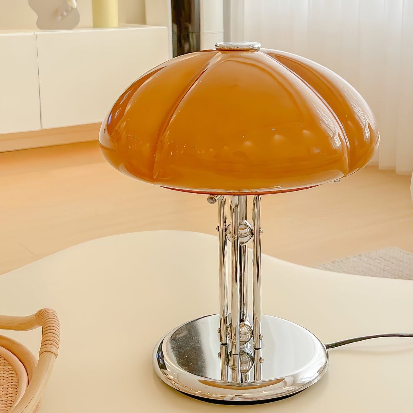 Noemi – Kreative Kürbis-Tischlampe