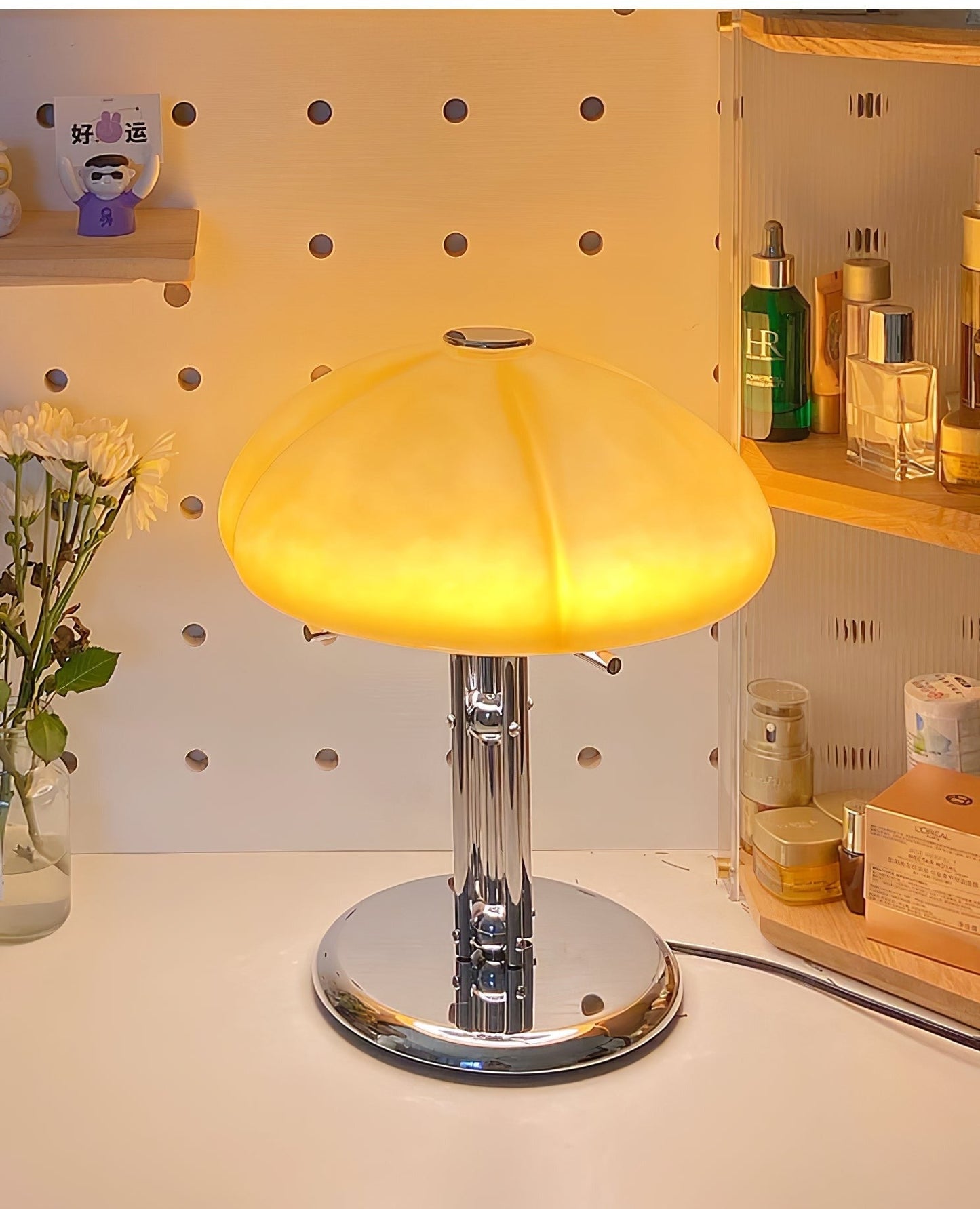 Noemi – Kreative Kürbis-Tischlampe