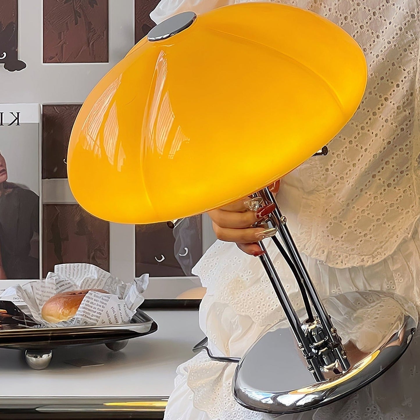 Noemi – Kreative Kürbis-Tischlampe