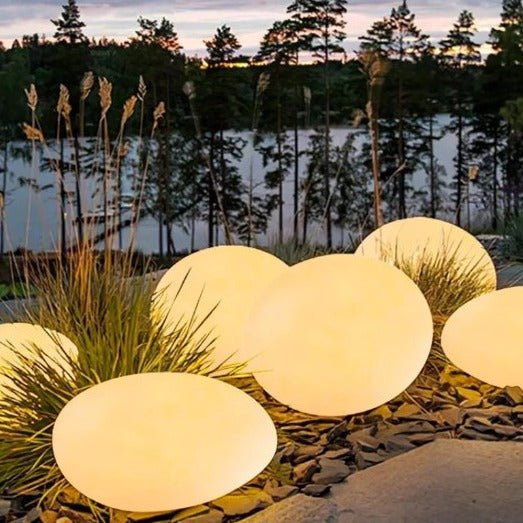 KieselGlow – Wetterfeste Gartenlampe