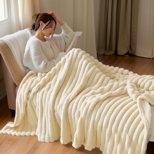 Zyra – Weiche Fleecedecke für Sofa & entspannte Wohlfühlmomente