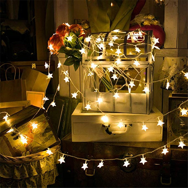 StarGlim – LED-Feenlichter mit Sternen für magische Nächte