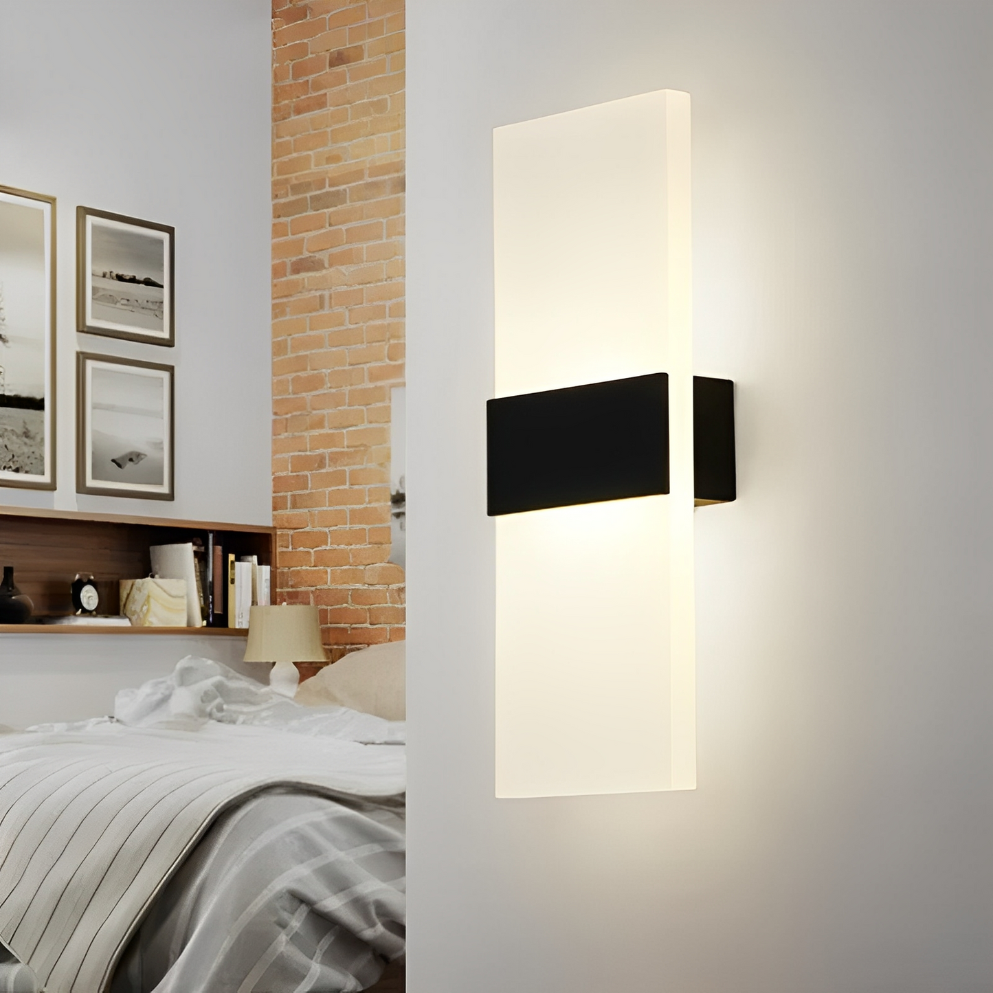 Darren - Wandleuchte mit Bewegungssensor: Elegantes Design mit moderner Funktion