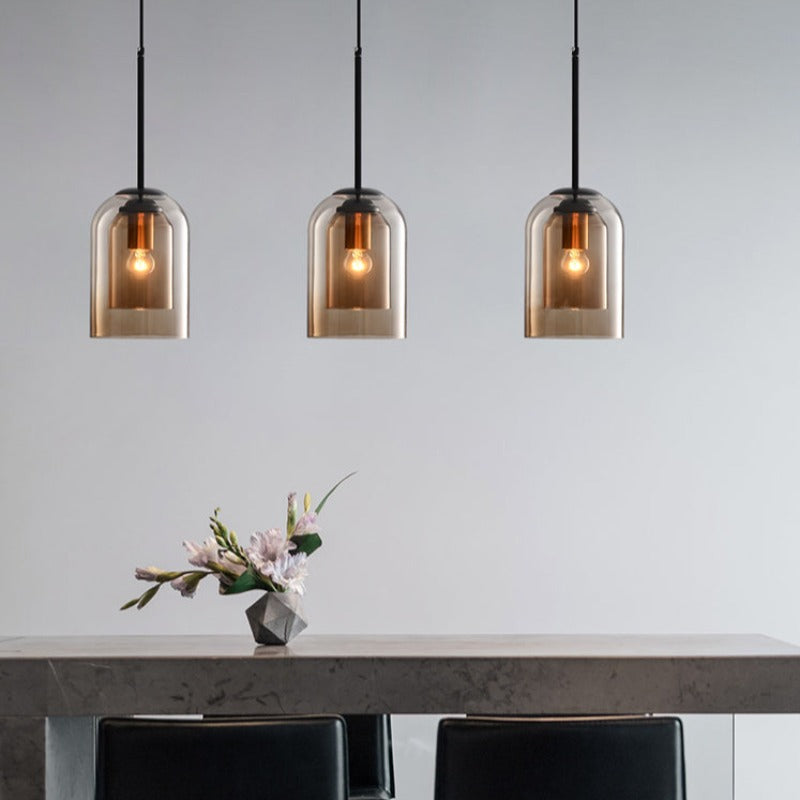 Hyun – Kreativer Glas-Kronleuchter im Retro-Design