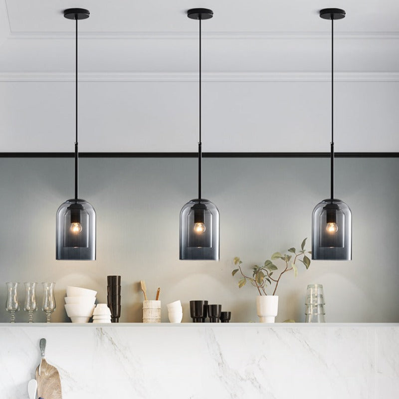 Hyun – Kreativer Glas-Kronleuchter im Retro-Design