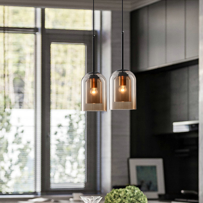 Hyun – Kreativer Glas-Kronleuchter im Retro-Design