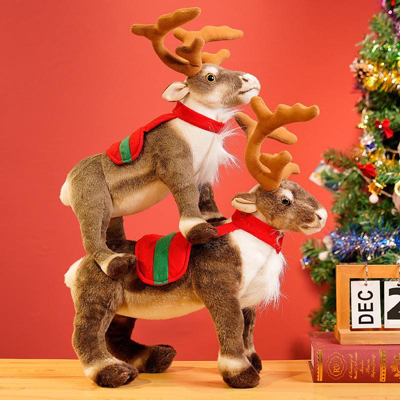 AntlerCharm – Plüschrentier-Duo mit festlichem Charakter