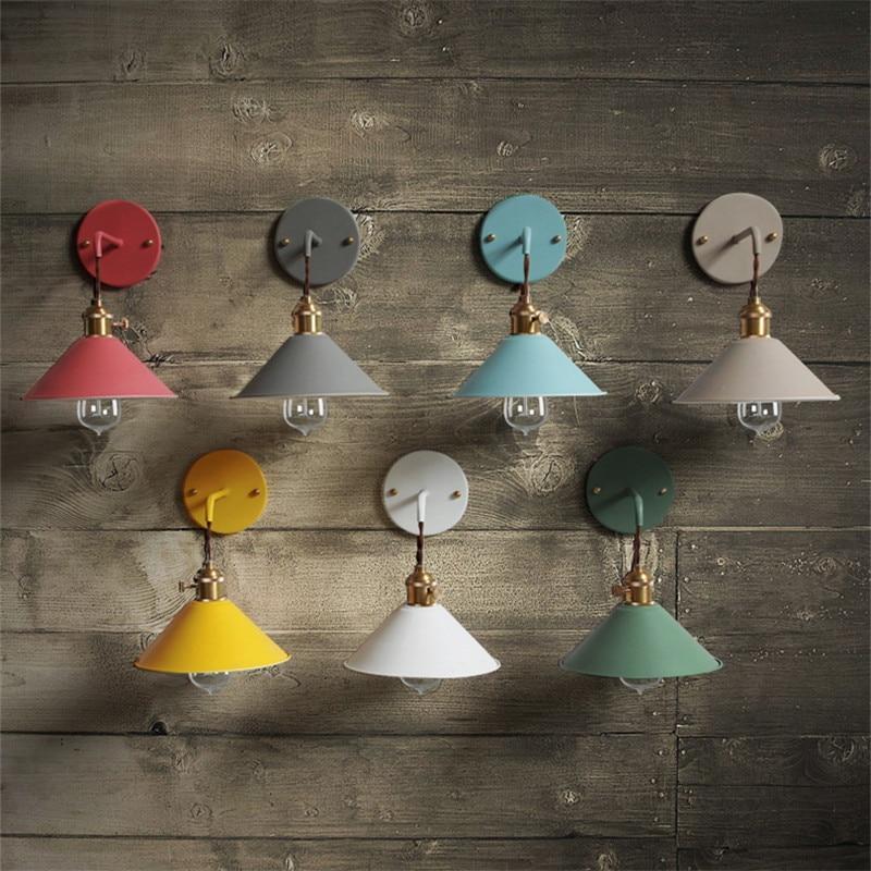 Retro Wandleuchte Bunte Wandleuchte