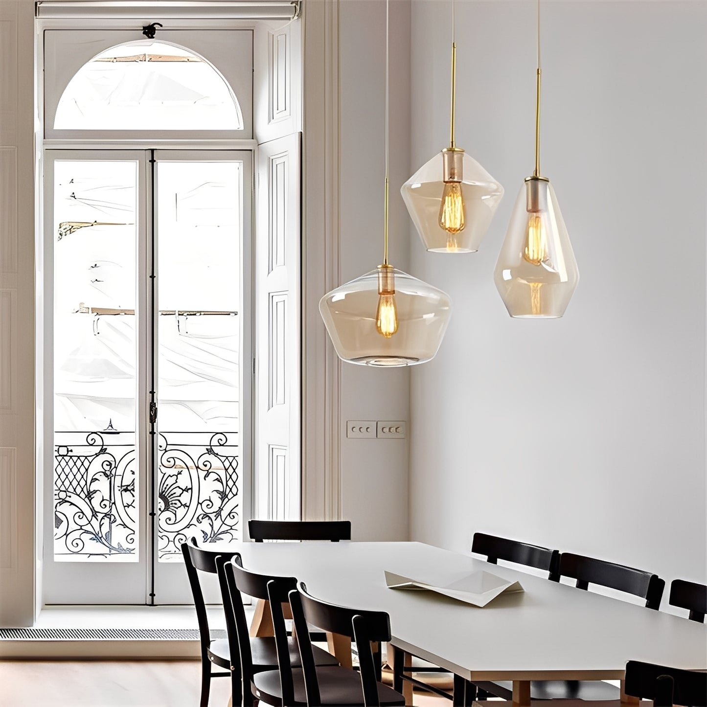 Sirius – Nordic Modern Minimalist Glas Pendelleuchte