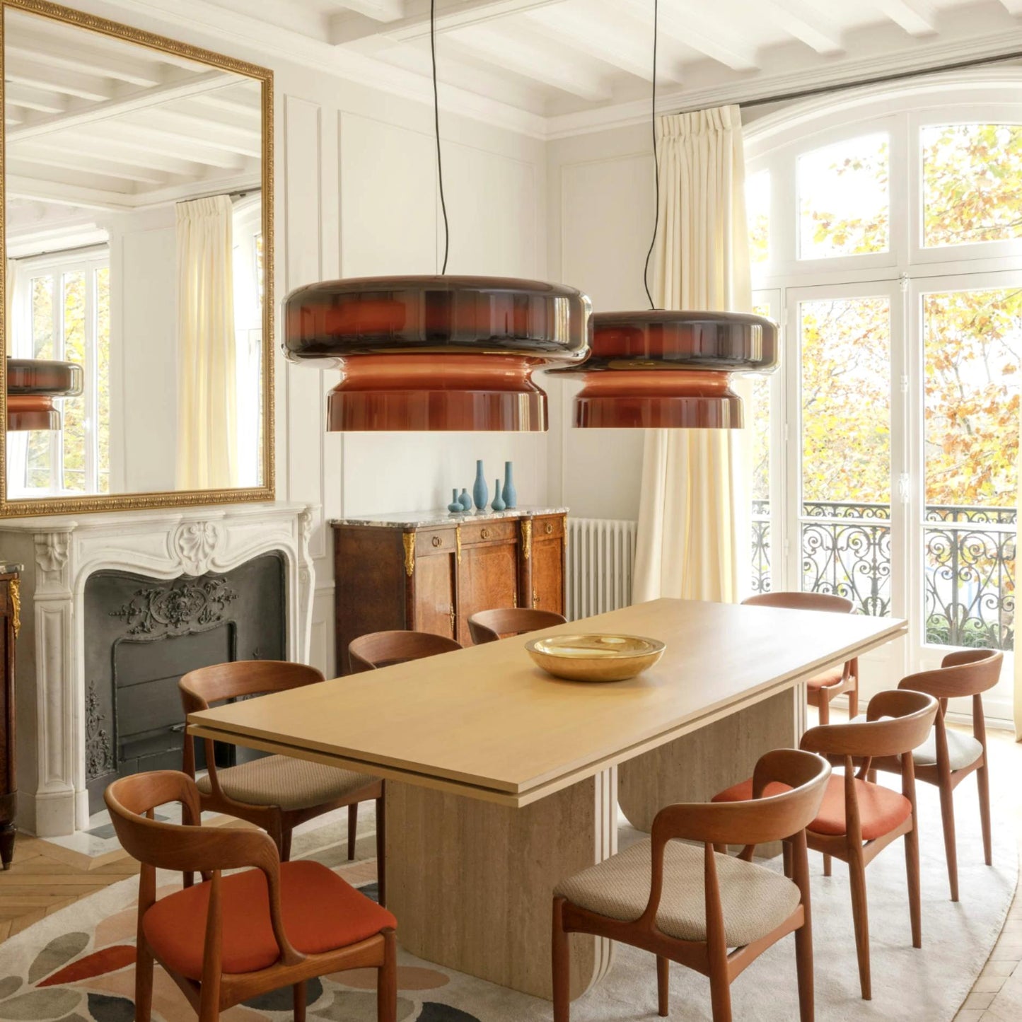 Selene – Moderne Glas-Pendelleuchte