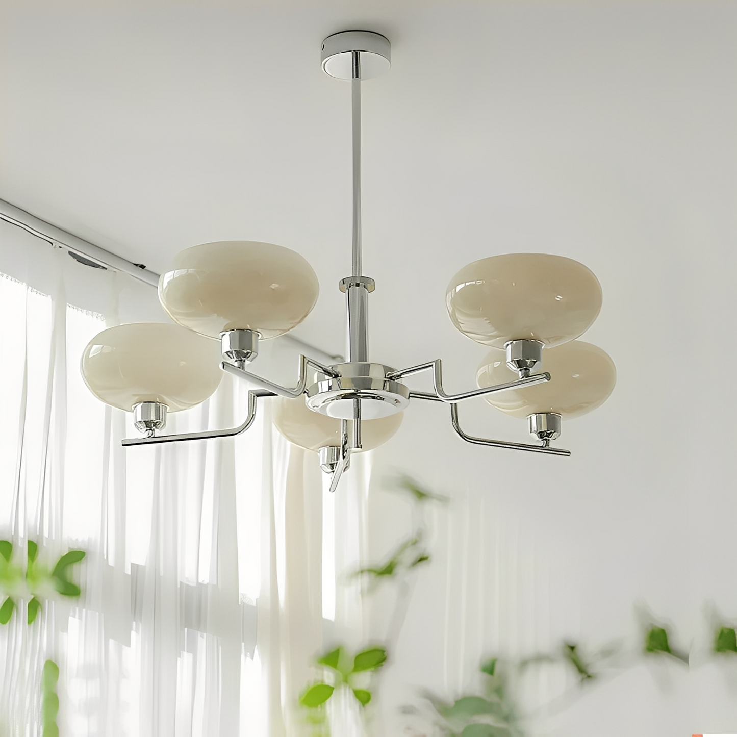 Selva – Retro Cream Style Kronleuchter