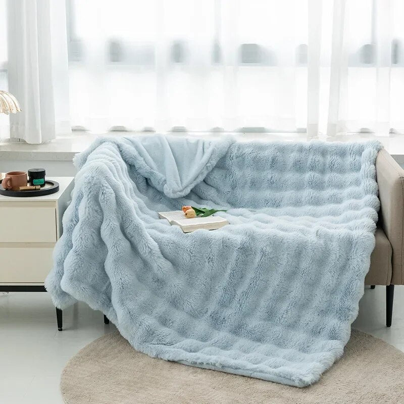 Nobi – Flauschige Bubble-Decke aus Flanell