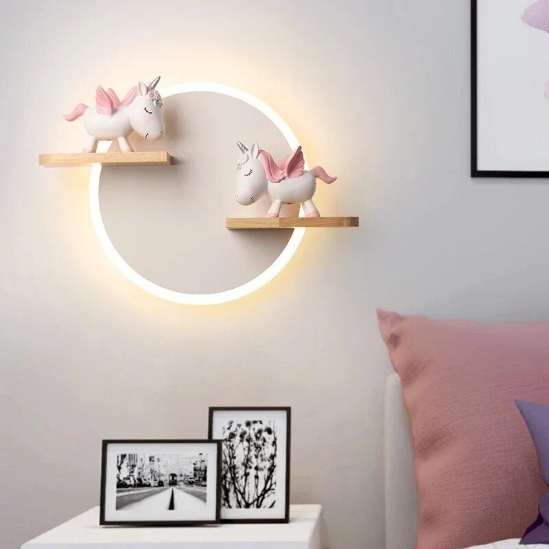 Kinderzimmer Nachttisch-Wandlampe