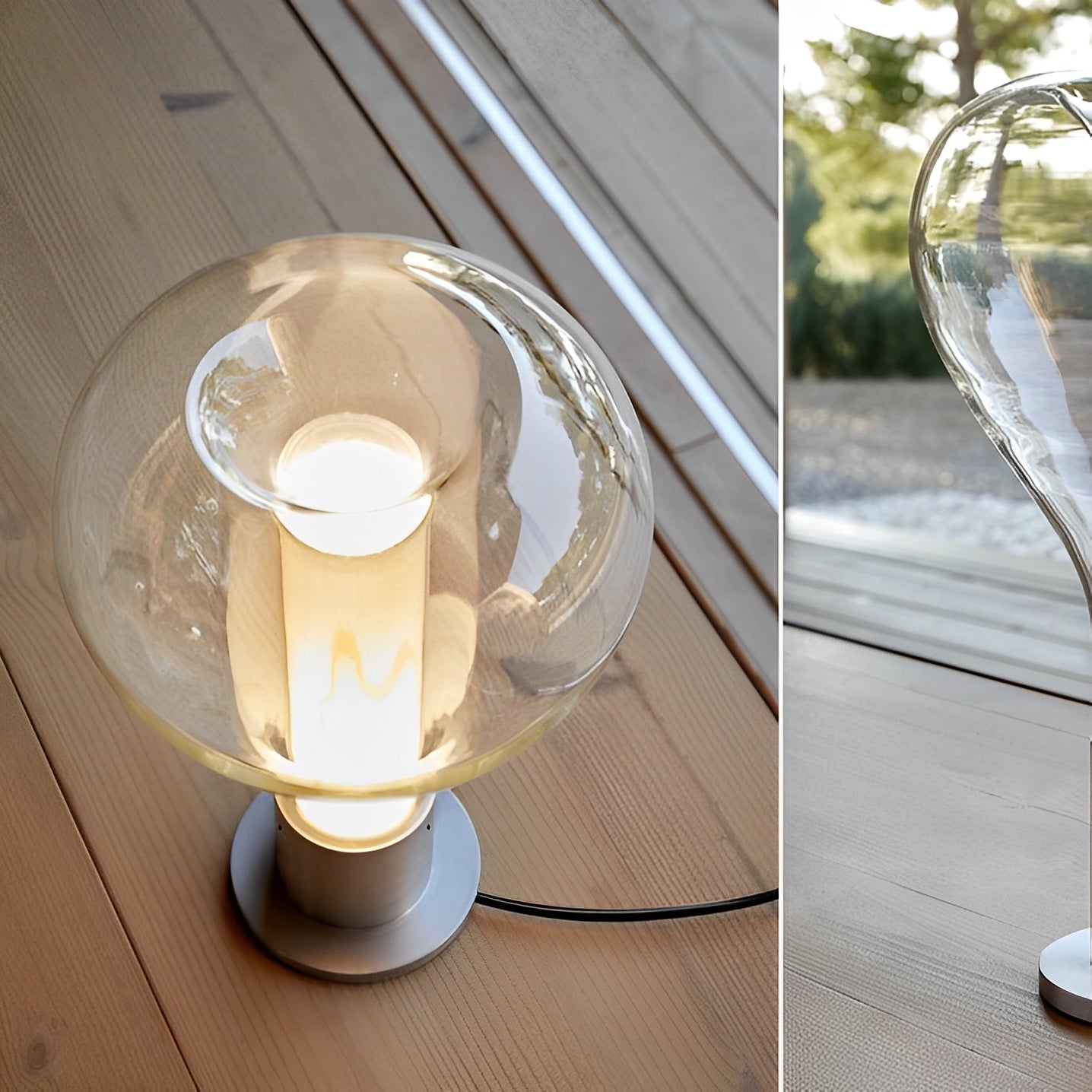 Lavana – Tischlampe im Lava-Design für kreative Wohnakzente