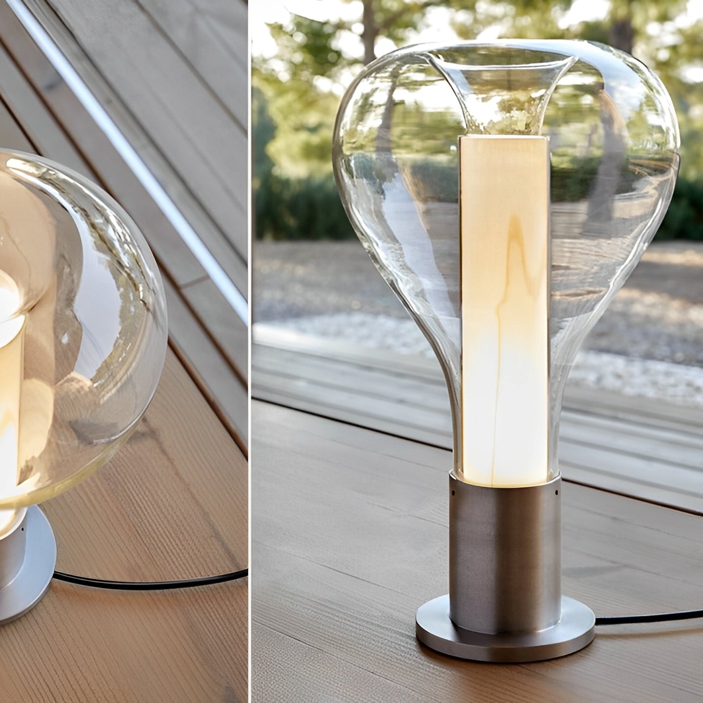 Lavana – Tischlampe im Lava-Design für kreative Wohnakzente