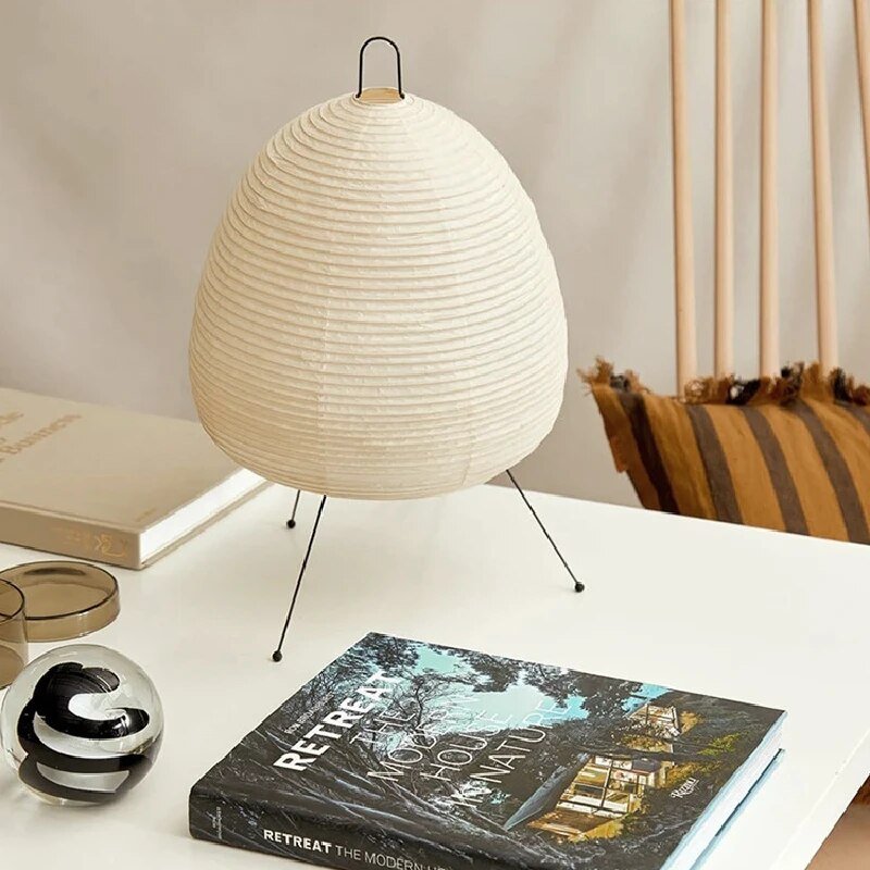 Lian – Tischlampe aus Xuan-Papier
