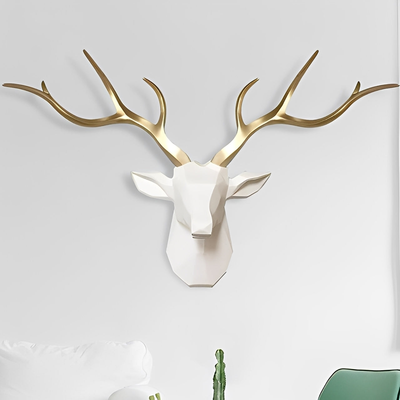 Arlo – Geweih-Wanddeko aus Kunstharz