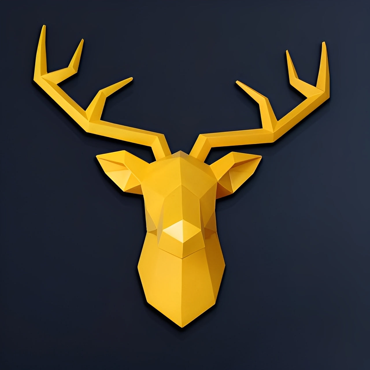 NordicAntler – Vintage Wanddekoration im Antilopenkopf-Design