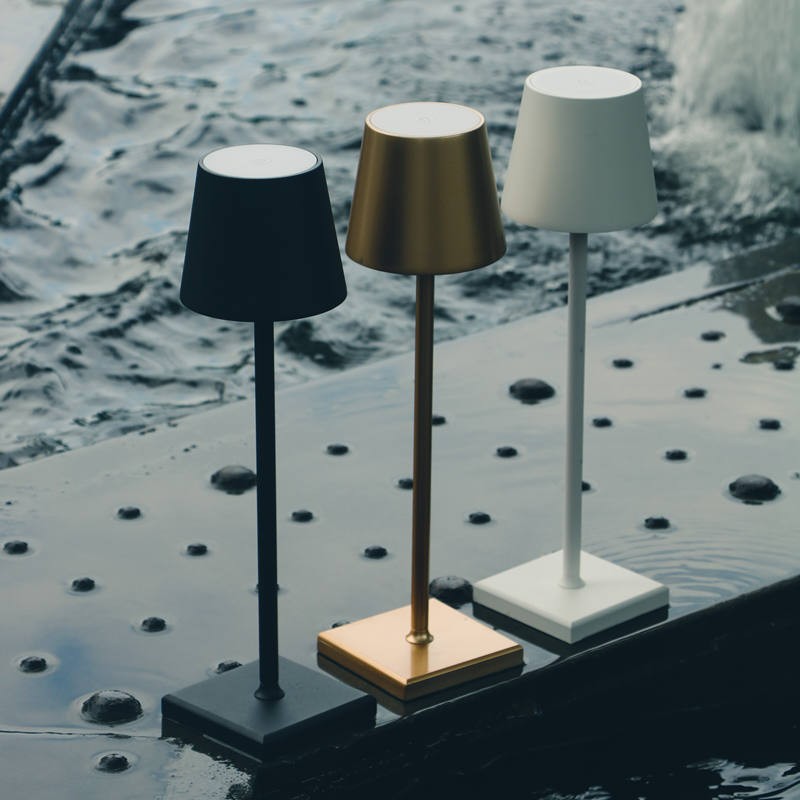 Shaira – Augenfreundliche Atmosphären-Tischlampe mit Akku