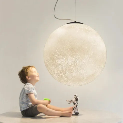 Galaktischer 3D-Mond-Kronleuchter