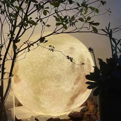 Galaktischer 3D-Mond-Kronleuchter