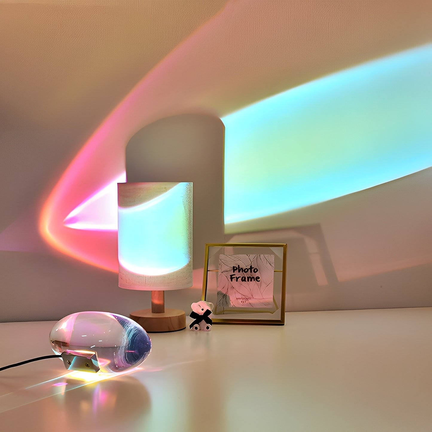 Awra – Kristall-Lampe mit LED-Beleuchtung