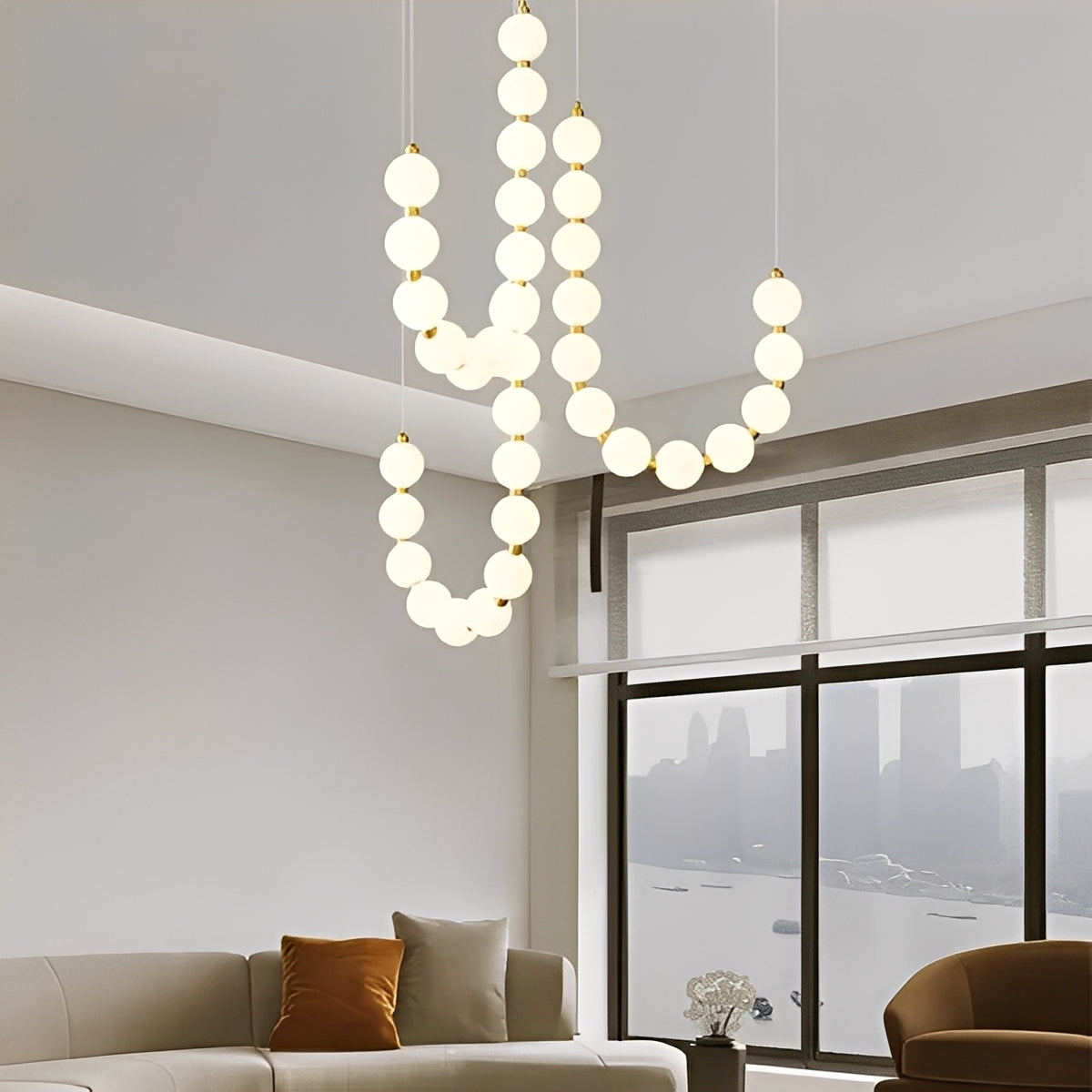 Rinako – Nordischer Hängekronleuchter