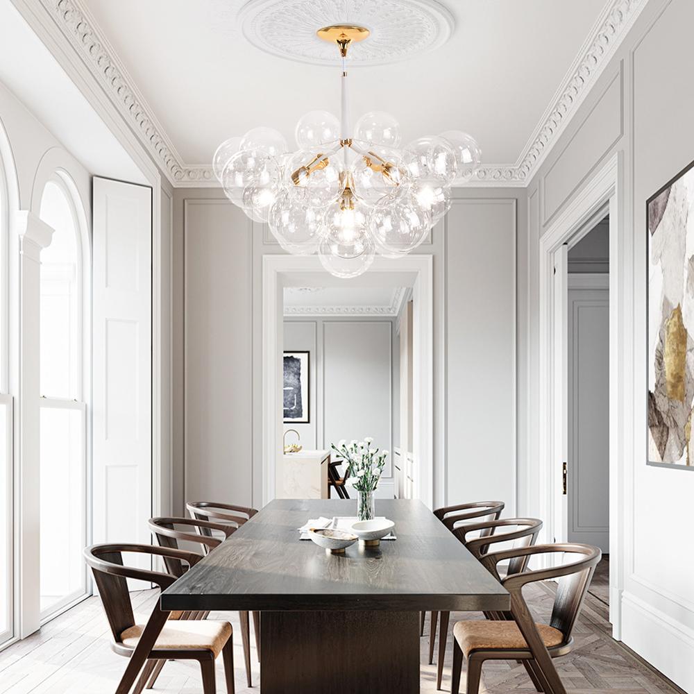 Mori – Großer Glasblasen-Kronleuchter