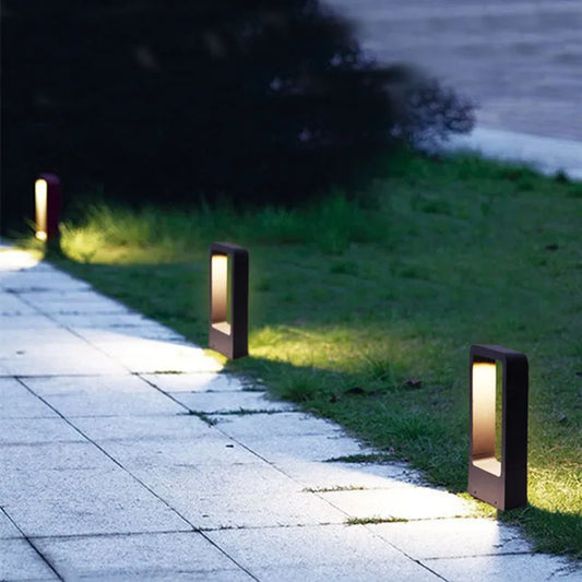 Moderne wasserdichte LED-Außenleuchte