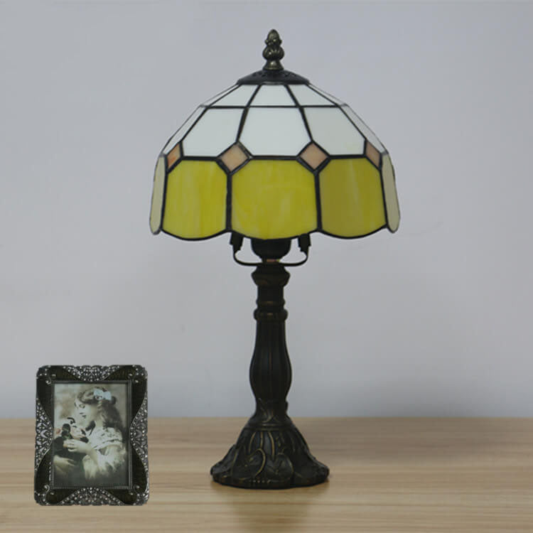 Seraphina – Vintage Tiffany Glastischlampe