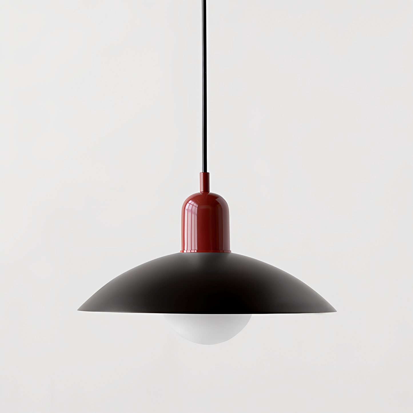 Amelie – Minimalistischer Retro-Farbkronleuchter