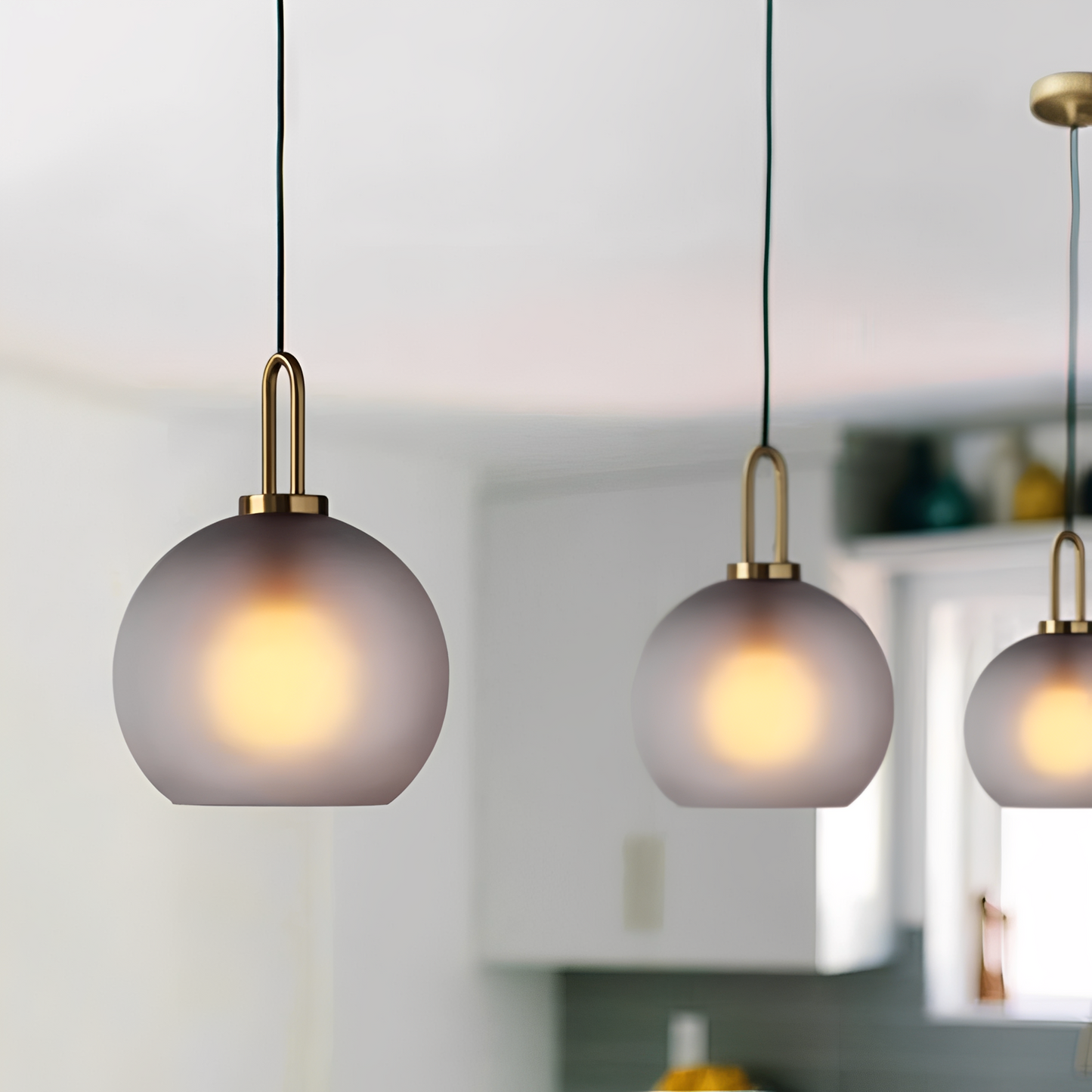 Nina – Nordic Moderne Glas Ball Pendelleuchte