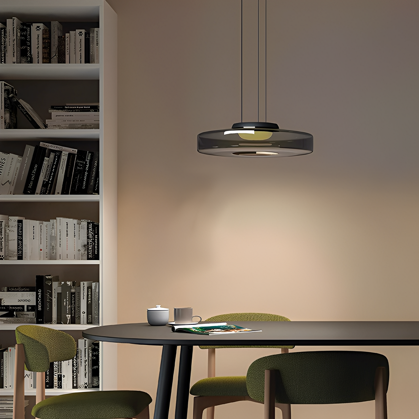 Aurora – Eleganter Nordischer Glas-Kronleuchter