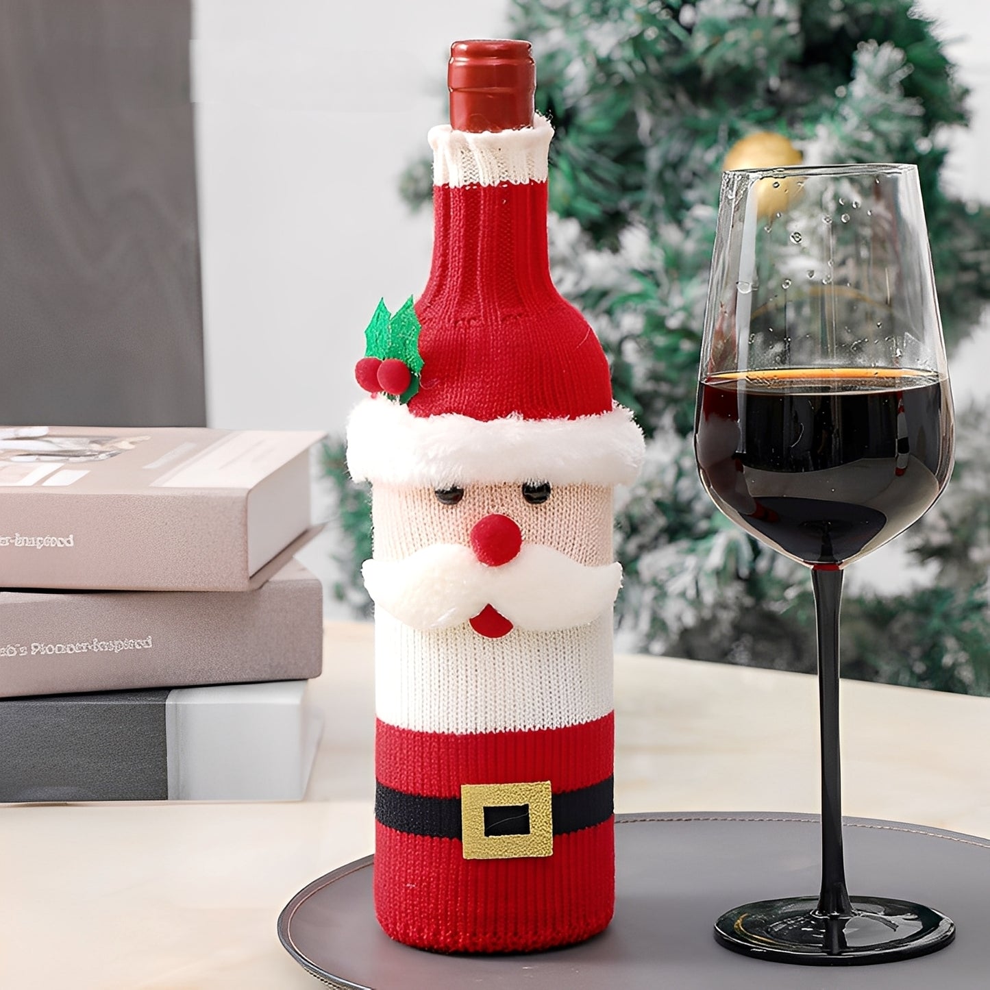 Carol – Weihnachtsflaschenhülle