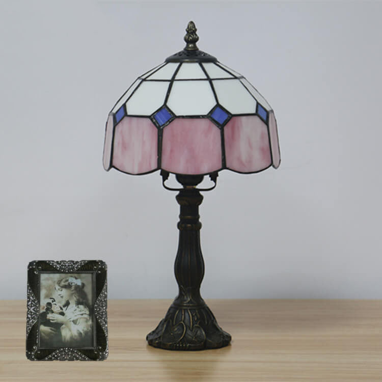 Seraphina – Vintage Tiffany Glastischlampe