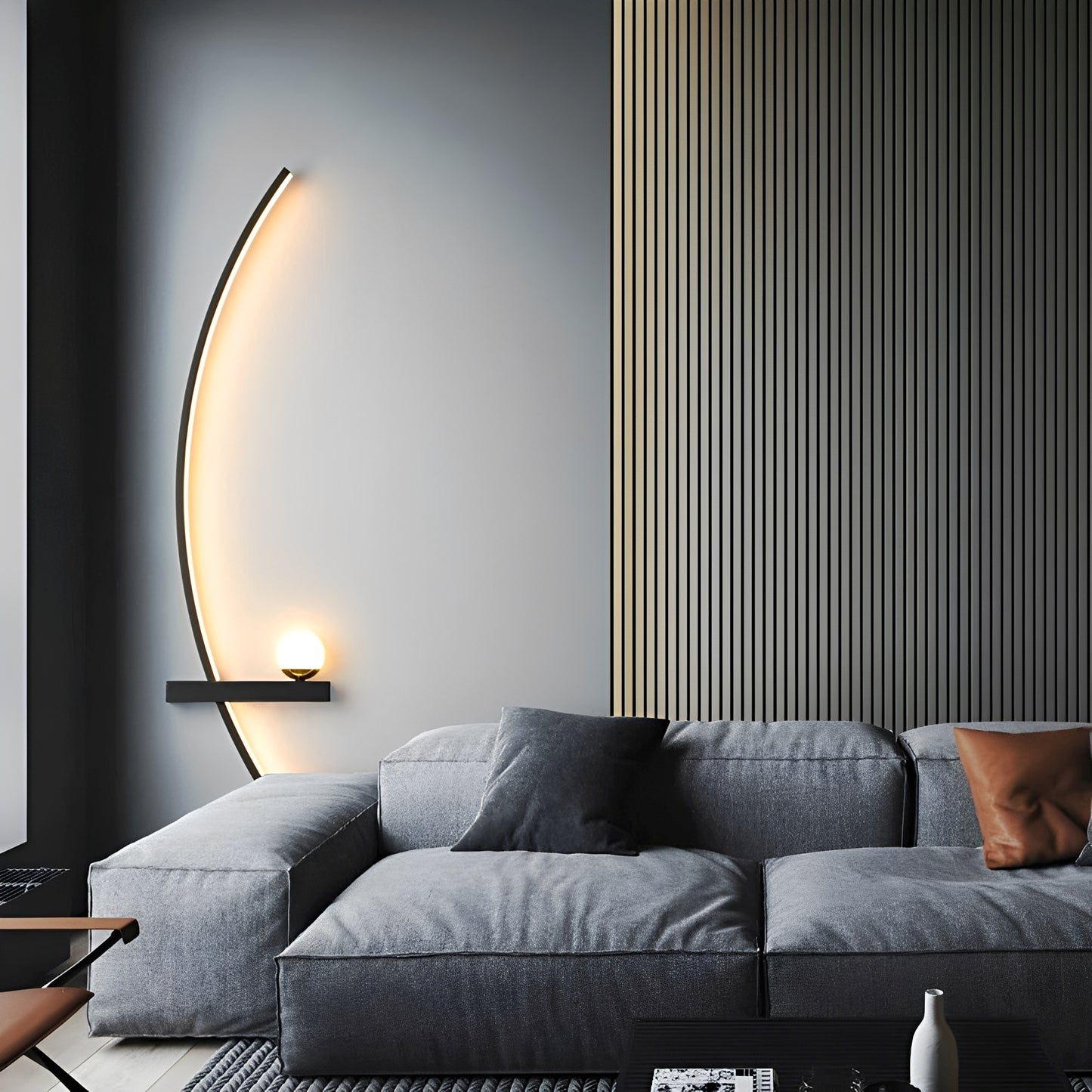 Fineas – Moderne Gitter-Wandleuchte