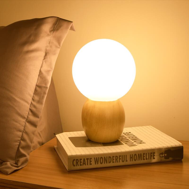 Selina – Kreative Glas-Kugel Tischlampe
