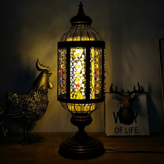 Meryem – Vintage Türkische Mosaik-Tischlampe