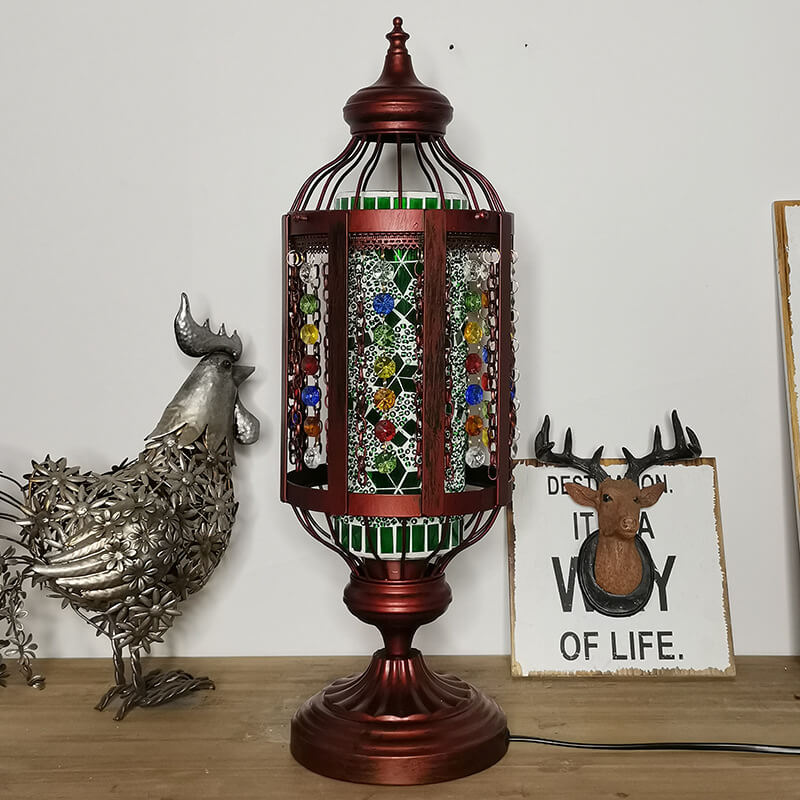 Meryem – Vintage Türkische Mosaik-Tischlampe
