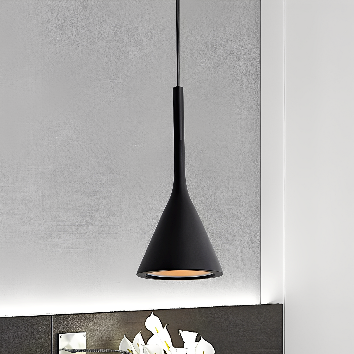 Soren – Minimalistische Horn-Kronleuchter