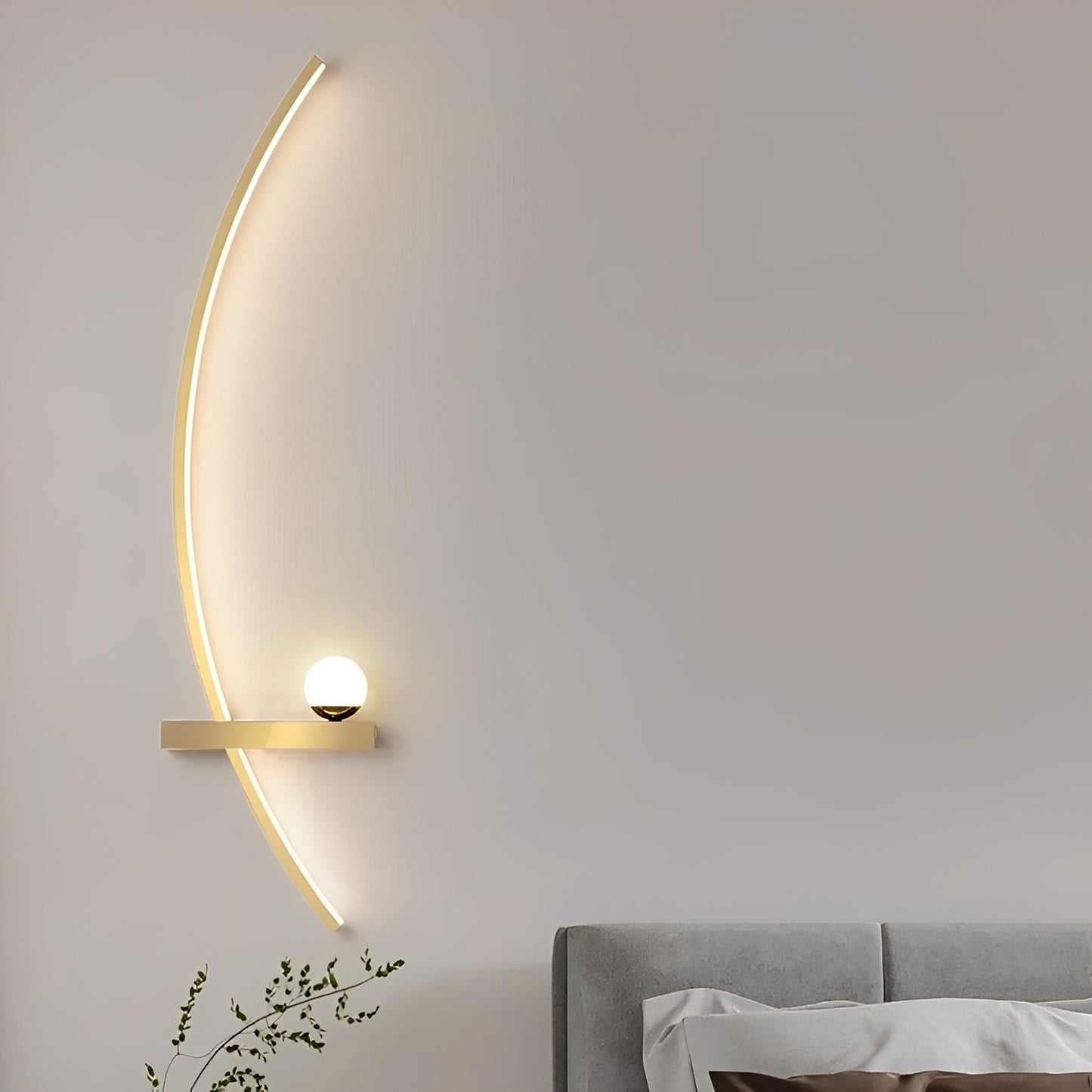 Fineas – Moderne Gitter-Wandleuchte