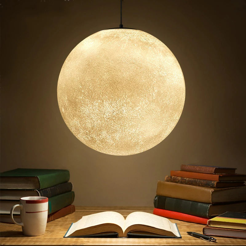 LunaDrop – Kreatives 3D-Mondlicht als Deckenanhänger