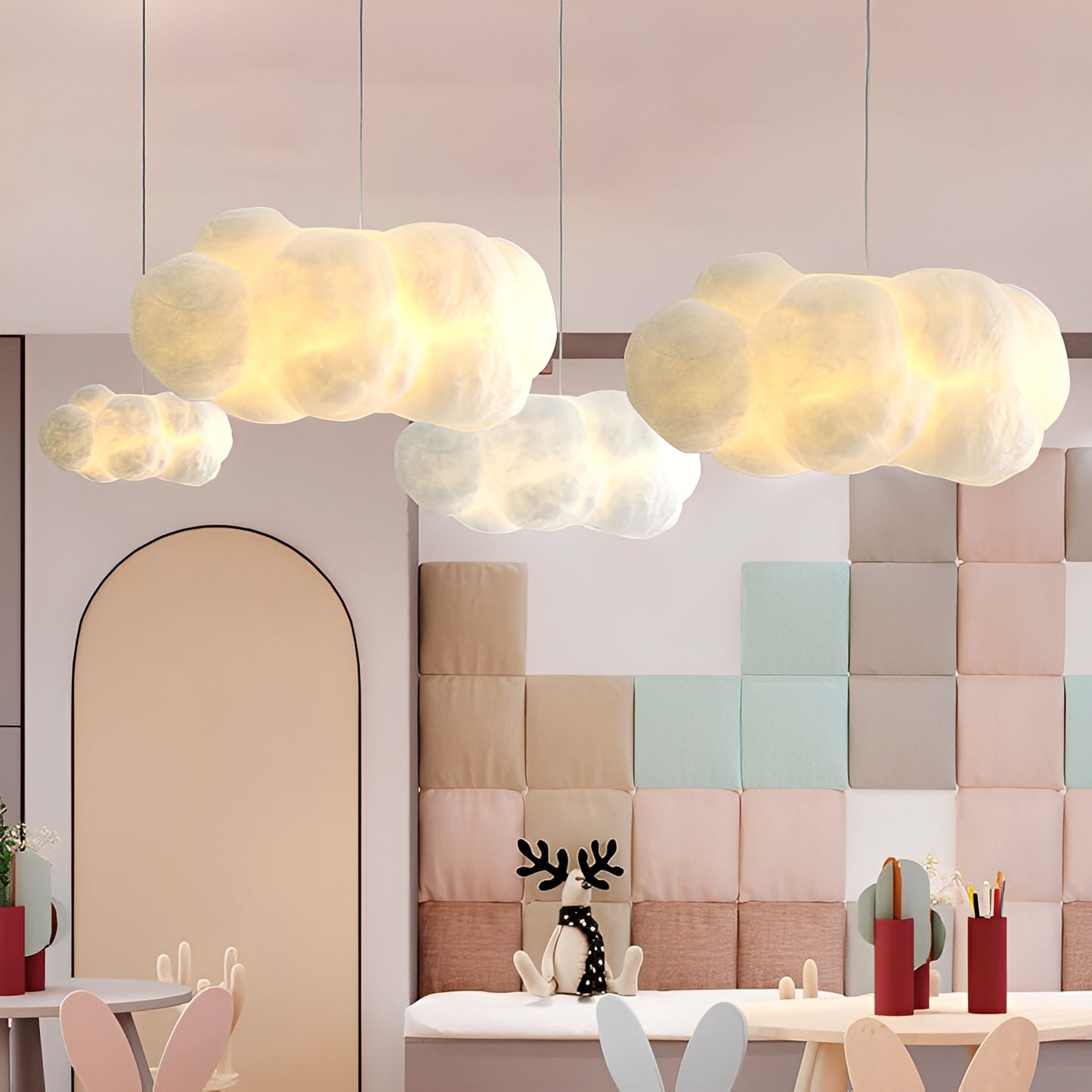 Nimbus – Nordische LED-Wolkenlampe