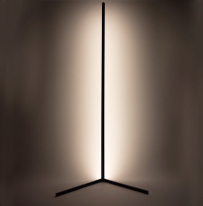 Moderne LED-Eck-Stehleuchte