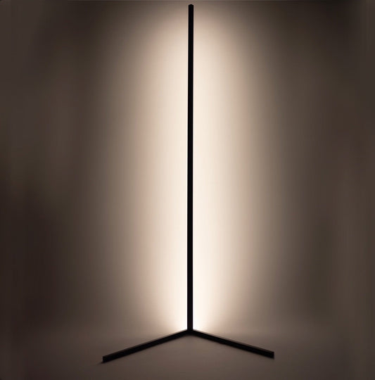 Moderne LED-Eck-Stehleuchte