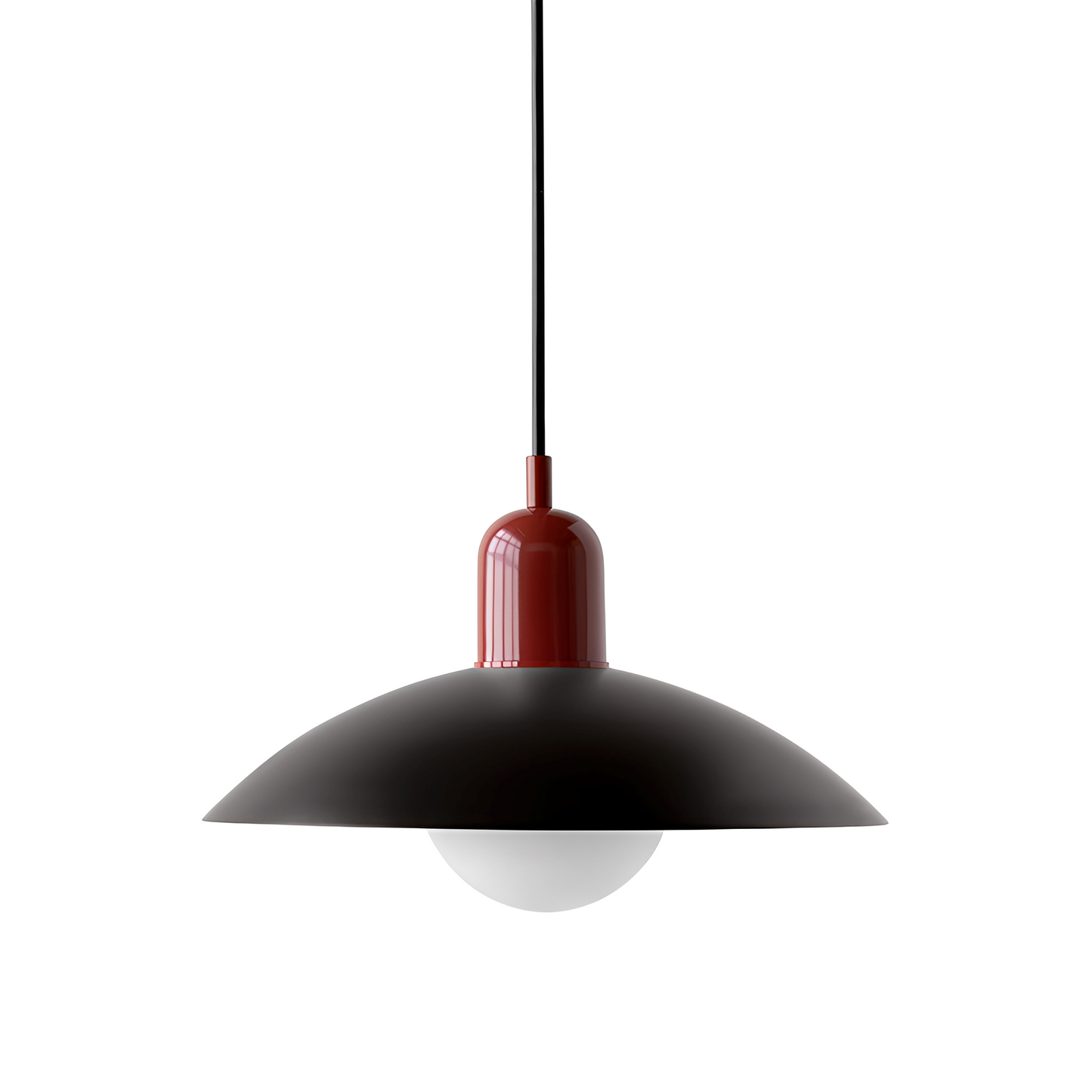 Amelie – Minimalistischer Retro-Farbkronleuchter