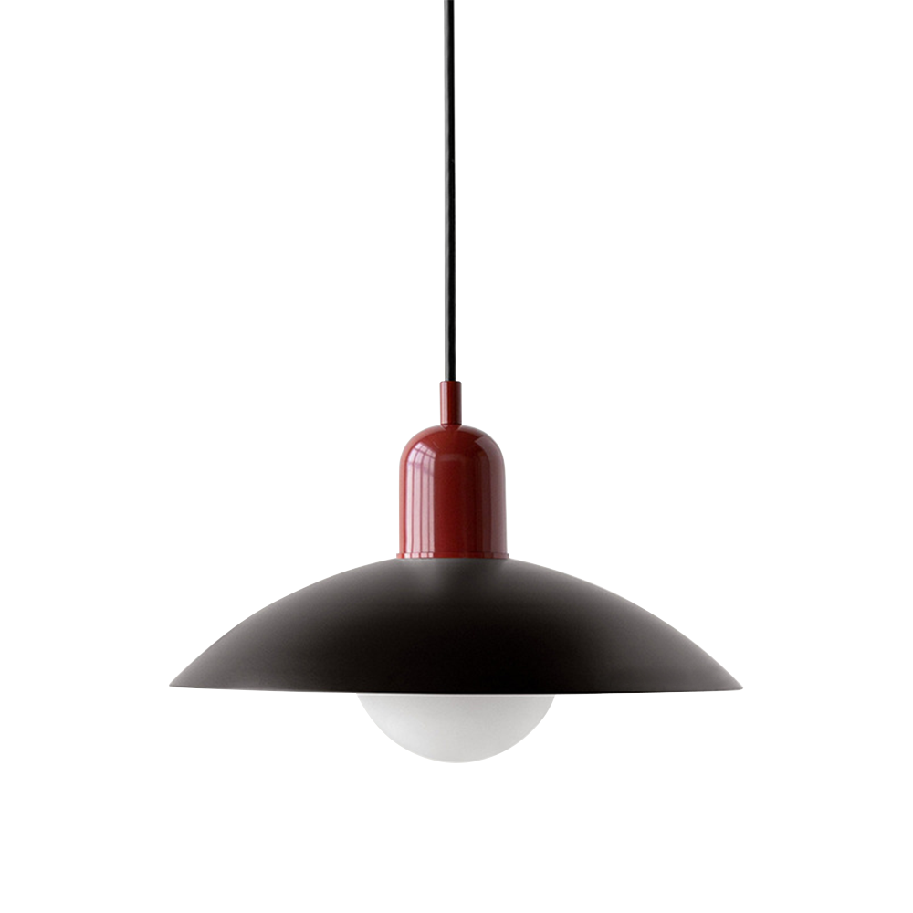Amelie – Minimalistischer Retro-Farbkronleuchter