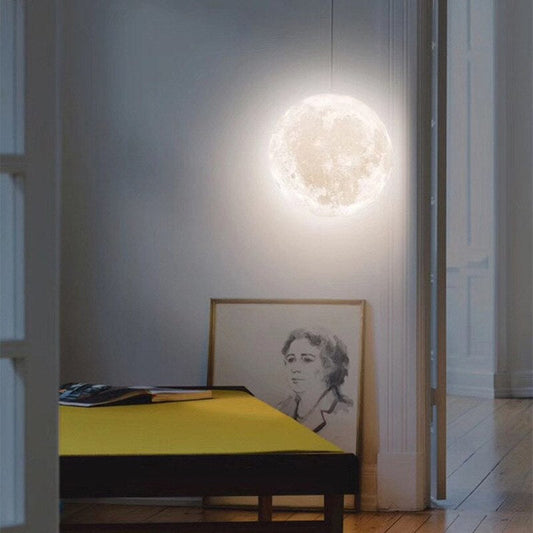LunaDrop – Kreatives 3D-Mondlicht als Deckenanhänger