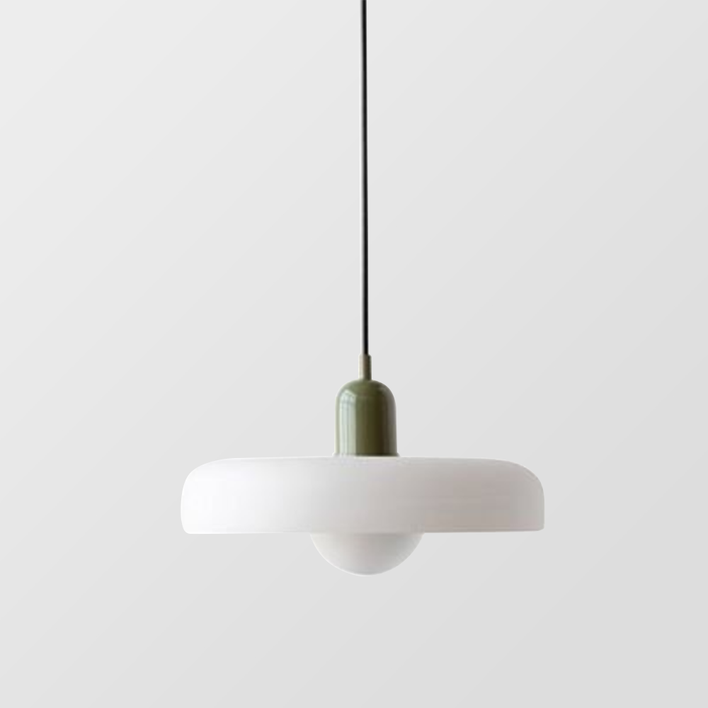 Bunte LED-Glas-Pendelleuchte